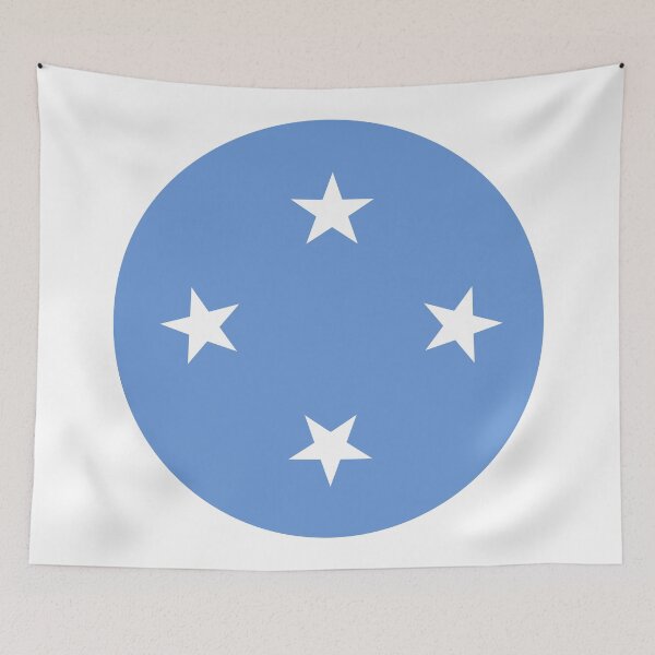 Artikelvorschau, Micronesia Circle Flag FM entworfen und verkauft von shitpostee.