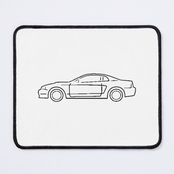 Item preview, Ford Mustang Saleen SN Classic Muscle Car Illustration Design designed and sold by Matthew Brewer.