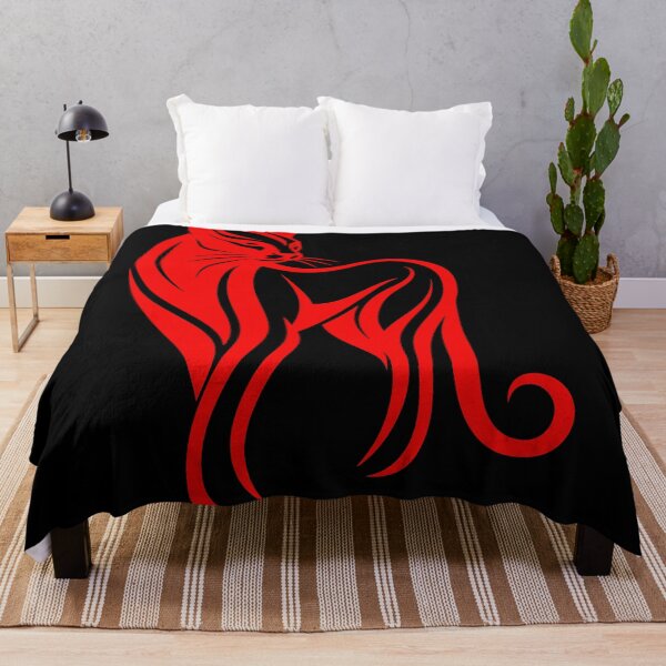 Item preview, Crimson Tribal Cougar Wildcat designed and sold by ClubVacay.