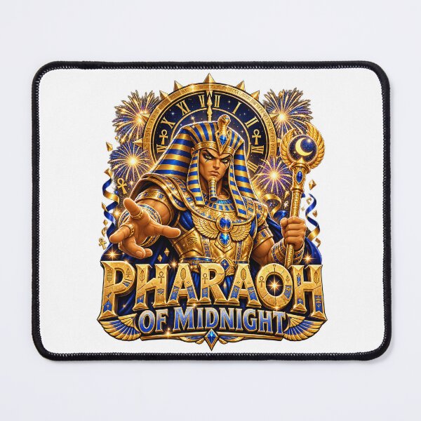 Item preview, Pharaoh of Midnight New Year Egypt Design designed and sold by RAX Mirth Studio.