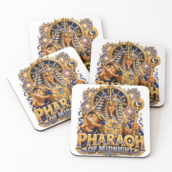 Item preview, Pharaoh of Midnight New Year Egypt Design designed and sold by RAX Mirth Studio.