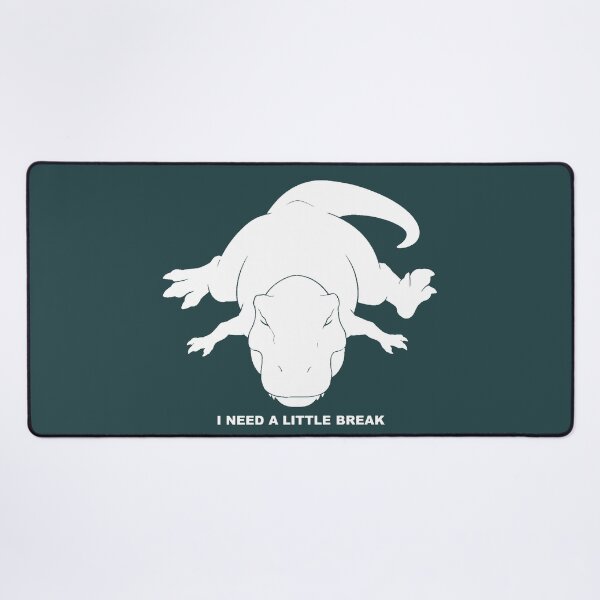 Item preview, Exhausted T-Rex Face Down - I Need A Little Break  designed and sold by CaptainSeal.