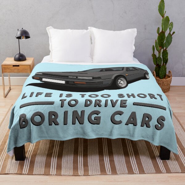 Item preview, Life is Too Short to Drive Boring Cars - Nissan S12 Silvia designed and sold by knappidesign.