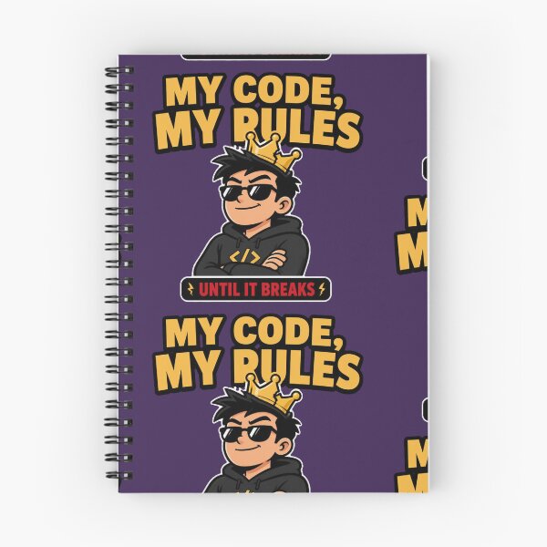 Item preview, My Code My Rules Until It Breaks - Funny Programmer Ownership Shirt designed and sold by Geek Tracy Shop.
