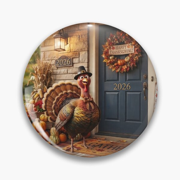 Item preview, Happy Thanksgiving 2026 turkey designed and sold by Stevercortinas.