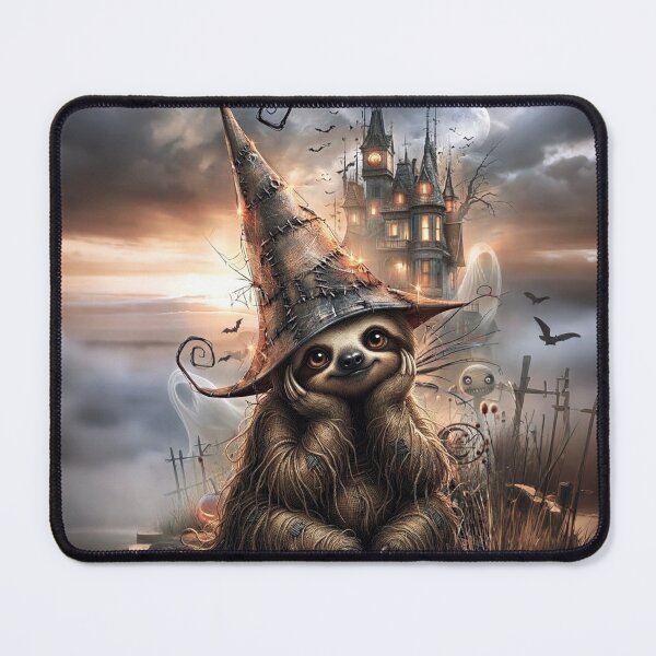 Item preview, ​Spooky Sunset Sloth Witch designed and sold by KingsArtworx 2.