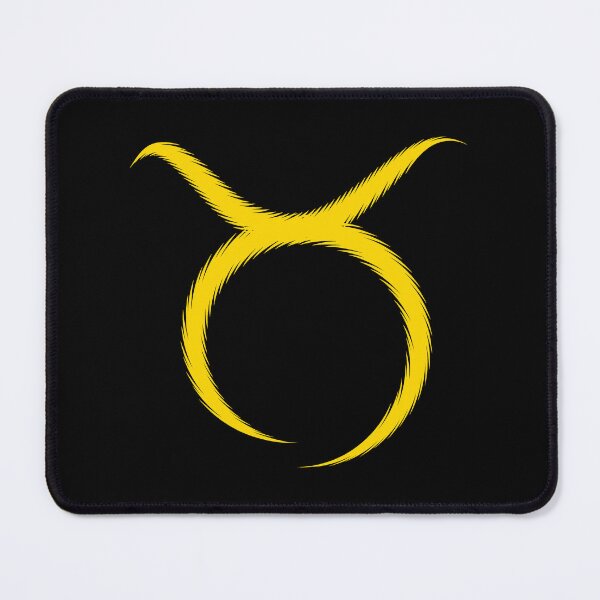 Item preview, Gold Taurus Bull Horns Zodiac Design designed and sold by pattern-archive.