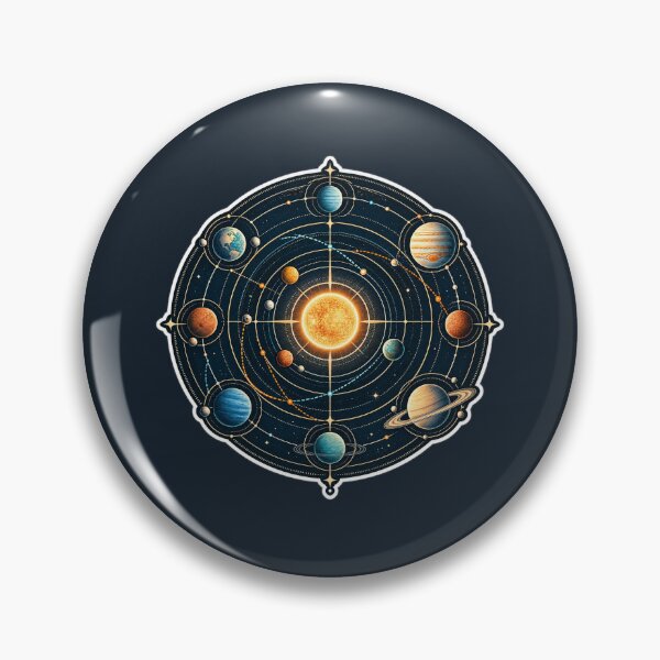 Item preview, Orbital Mechanics Solar System Blueprint designed and sold by novadawy.
