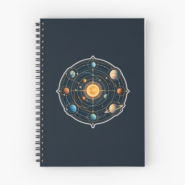 Item preview, Orbital Mechanics Solar System Blueprint designed and sold by novadawy.
