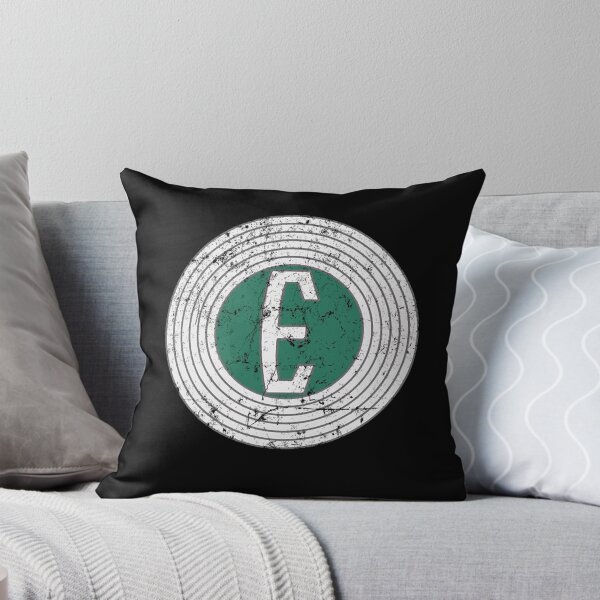 Item preview, Vintage Distressed Letter E Green Circle Emblem designed and sold by EleonoreTrant9.