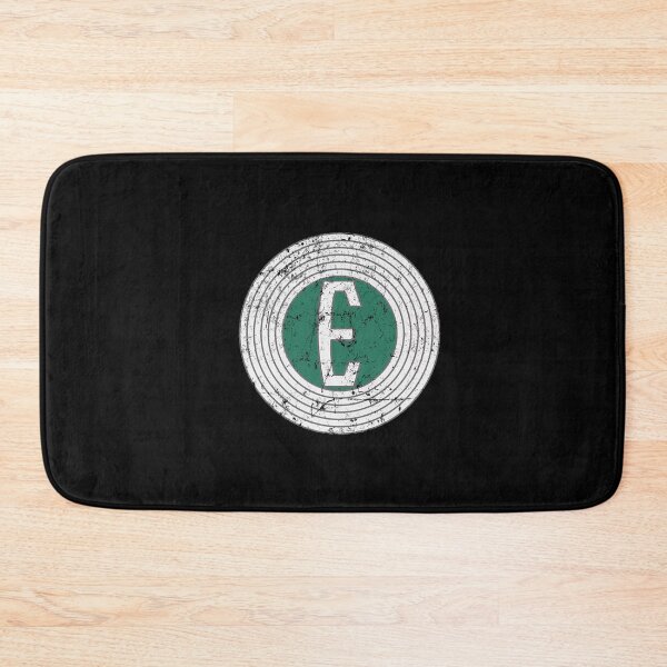 Item preview, Vintage Distressed Letter E Green Circle Emblem designed and sold by EleonoreTrant9.