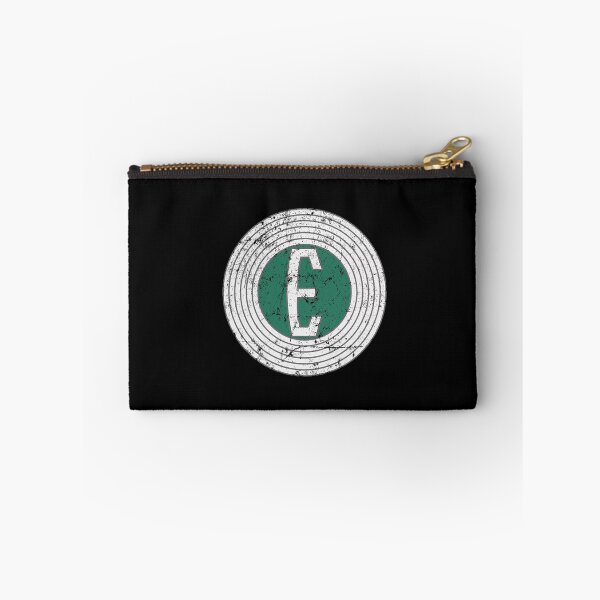 Item preview, Vintage Distressed Letter E Green Circle Emblem designed and sold by EleonoreTrant9.