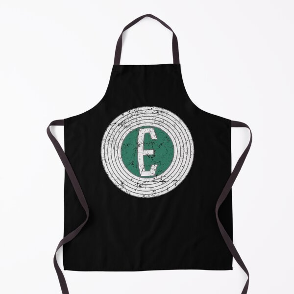 Item preview, Vintage Distressed Letter E Green Circle Emblem designed and sold by EleonoreTrant9.
