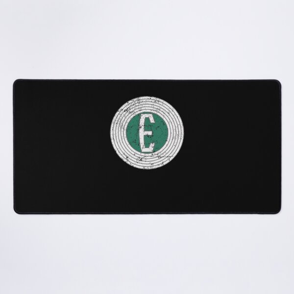 Item preview, Vintage Distressed Letter E Green Circle Emblem designed and sold by EleonoreTrant9.