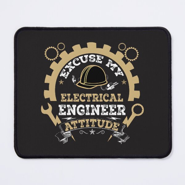 Item preview, Excuse My Electrical Engineer Attitude Funny Tech Humor Design designed and sold by toots30.