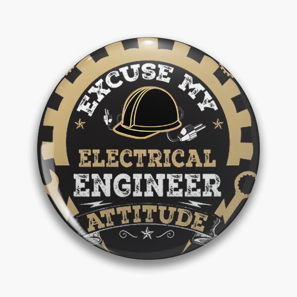 Item preview, Excuse My Electrical Engineer Attitude Funny Tech Humor Design designed and sold by toots30.