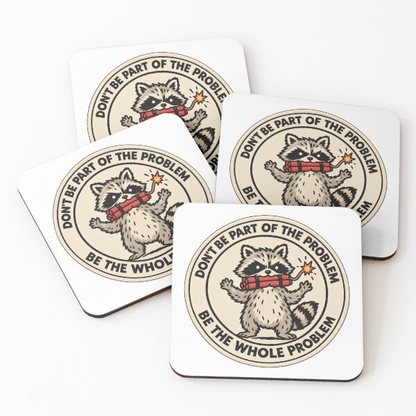 Item preview, Angry Raccoon designed and sold by LuloCreative.