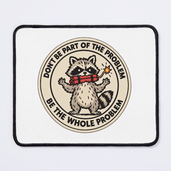 Item preview, Angry Raccoon designed and sold by LuloCreative.