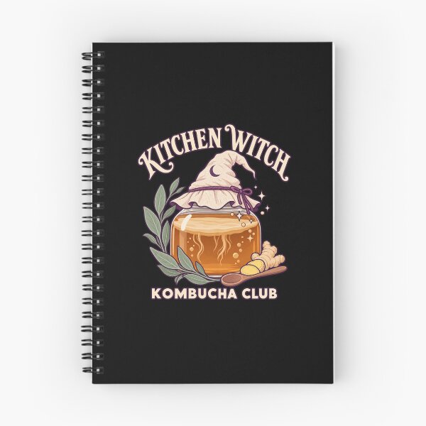 Item preview, Kitchen Witch Kombucha Club – Witchy Home Fermentation Art designed and sold by NeonMystic.