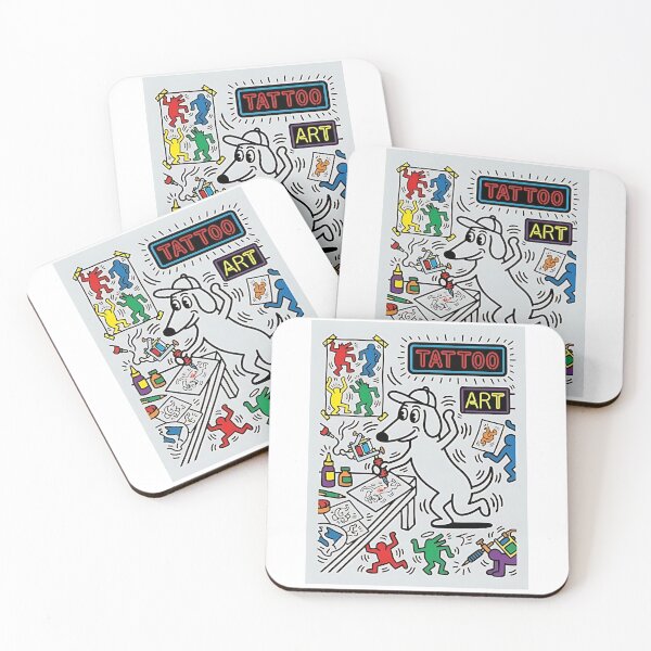 Item preview, Dachshund Tattoo Artist designed and sold by PictoVibe.