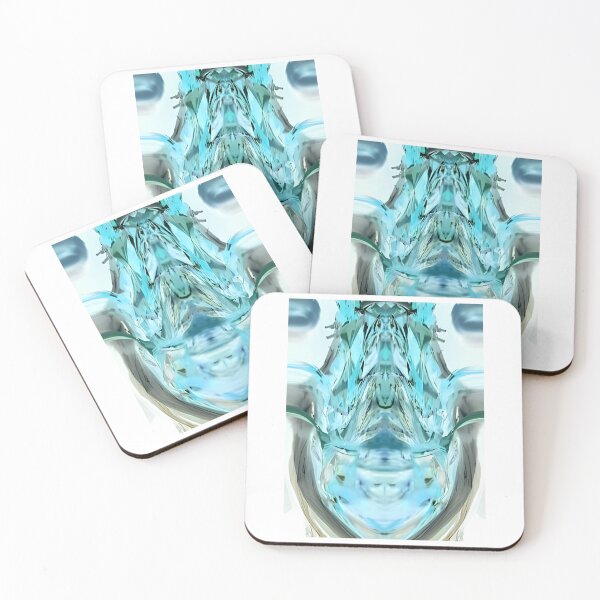 Item preview, Crystal Face | Aqua Symmetry Art designed and sold by Shades-of-Gold.