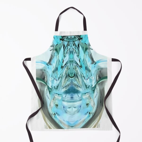 Item preview, Crystal Face | Aqua Symmetry Art designed and sold by Shades-of-Gold.
