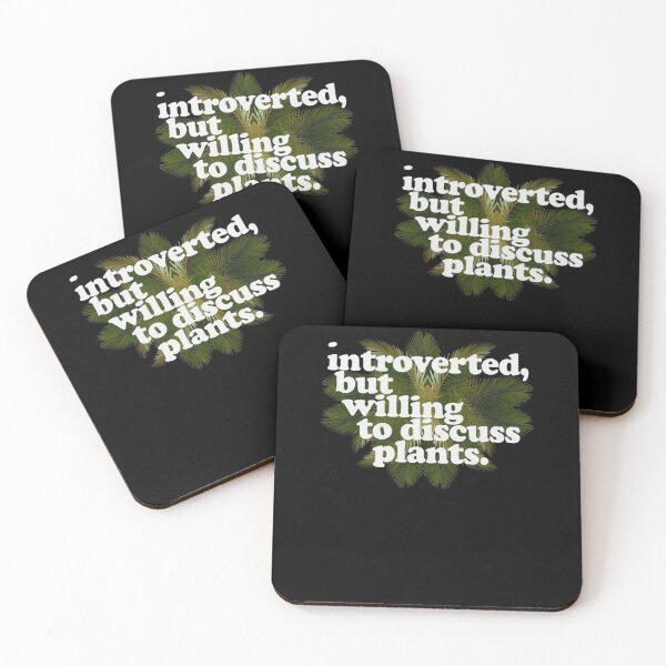 Item preview, Introverted But Willing To Discuss Plants Botanical designed and sold by EleonoreTrant9.