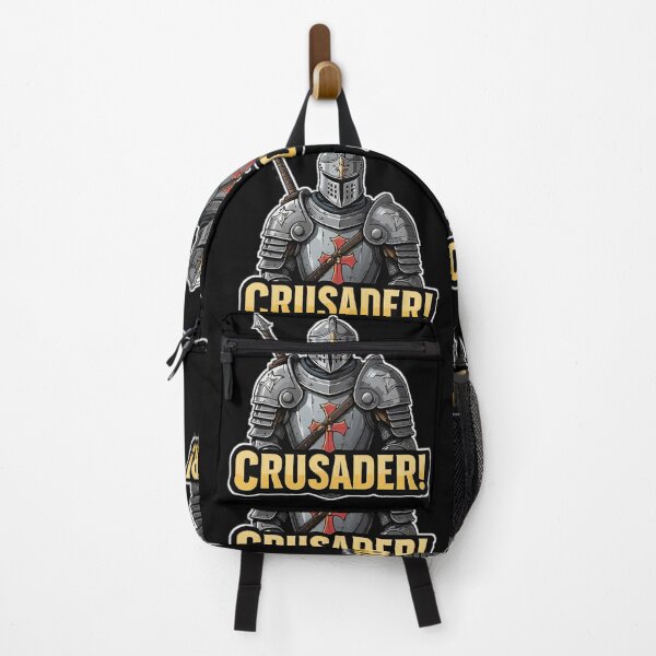 Item preview, Motivational Bold Medieval Armored Knights Templar Crusader Warrior Emblem Logo. designed and sold by Giulivo Store Graphic.