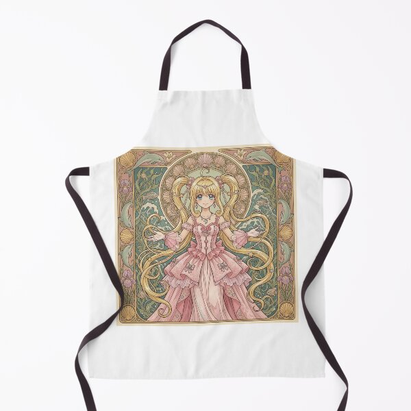 Item preview, Lucia Nanami in the style of Alphonse Mucha designed and sold by Solace Sparkles.