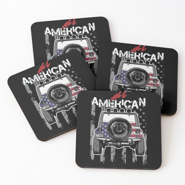 Item preview, Patriotic All American Offroad 4x4 Vehicle Flag designed and sold by EleonoreTrant9.
