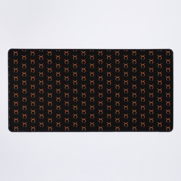 Item preview, Orange Taurus Bull Horns Zodiac Design designed and sold by pattern-archive.