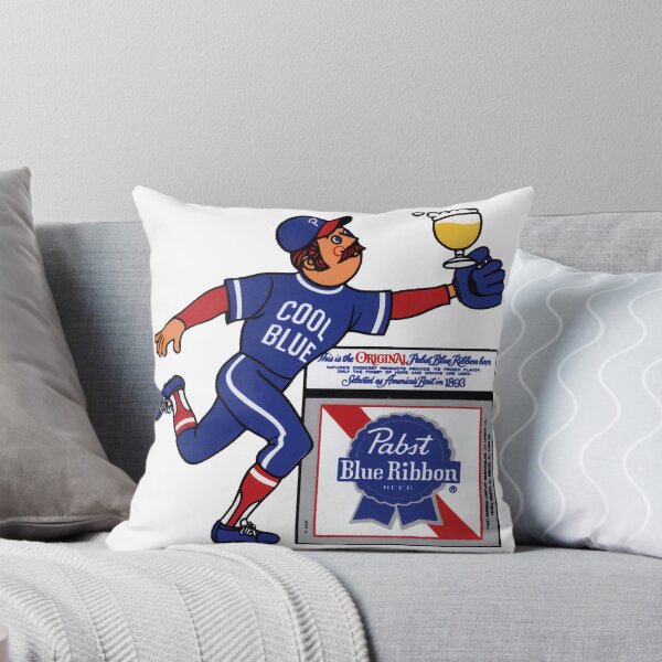 Item preview, Pabst Cool Blue Baseball Player designed and sold by BobbyBoy63.