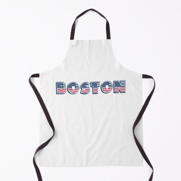 Item preview, Patrotic American Flag Style Boston City Typography Design designed and sold by FemmePod.