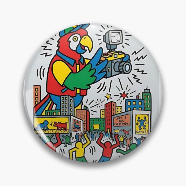 Item preview, Macaw Street Photographer designed and sold by PictoVibe.