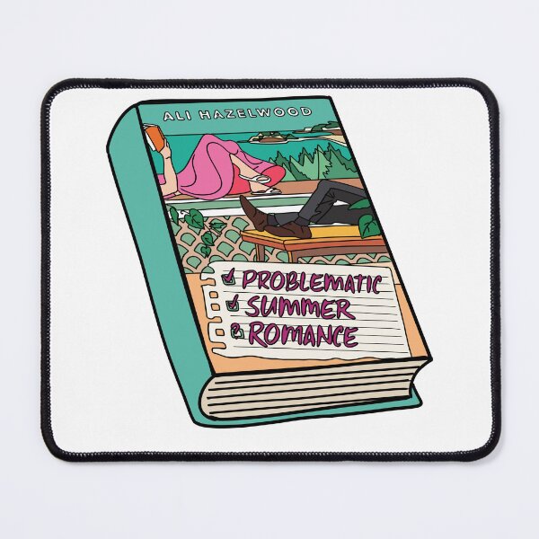 Item preview, Problematic Summer Romance Ali Hazelwood Book Sticker designed and sold by baranskini.