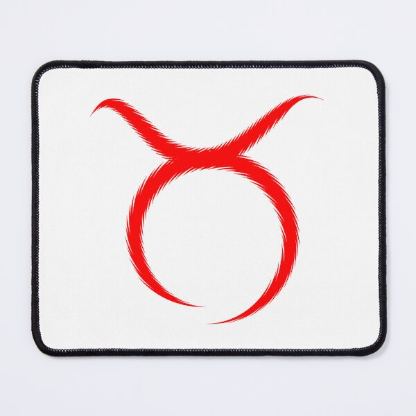 Item preview, Red Taurus Bull Horns Zodiac Design designed and sold by pattern-archive.