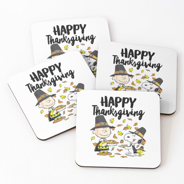 Item preview, Peanuts - Happy Thanksgiving Charlie Snoopy Woodstock T-Shirt designed and sold by BlaqboyDesigns.