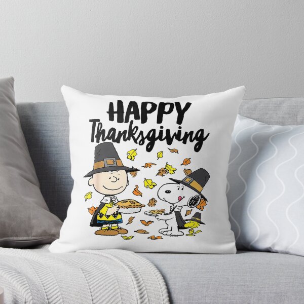 Item preview, Peanuts - Happy Thanksgiving Charlie Snoopy Woodstock T-Shirt designed and sold by BlaqboyDesigns.
