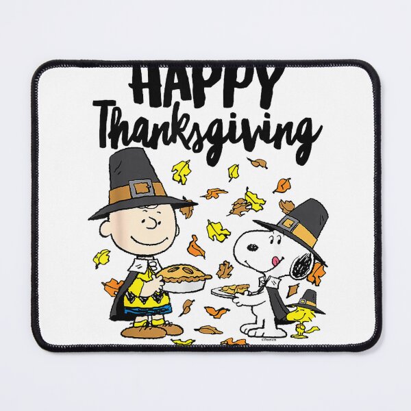 Item preview, Peanuts - Happy Thanksgiving Charlie Snoopy Woodstock T-Shirt designed and sold by BlaqboyDesigns.