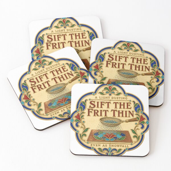 Item preview, Sift The Frit Thin Enameling Sifter Glass Dusting Process Print designed and sold by BoosterShop.