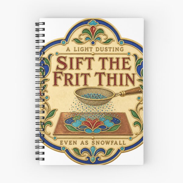 Item preview, Sift The Frit Thin Enameling Sifter Glass Dusting Process Print designed and sold by BoosterShop.