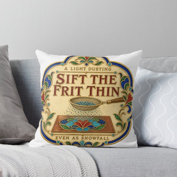 Item preview, Sift The Frit Thin Enameling Sifter Glass Dusting Process Print designed and sold by BoosterShop.