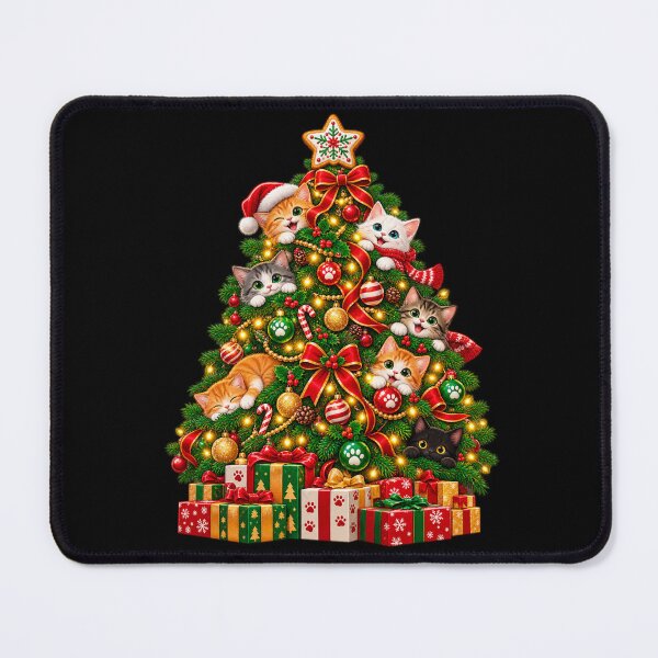 Item preview, A VERY MEOWY CHRISTMAS — KITTENS IN THE CHRISTMAS TREE! designed and sold by signshirtz.