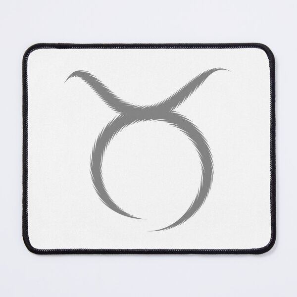 Item preview, Gray Taurus Bull Horns Zodiac Design designed and sold by pattern-archive.