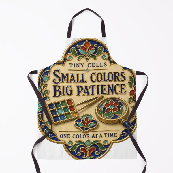 Item preview, Small Colors Big Patience Regalo Esmaltado Celdas Diminutas Broche designed and sold by BoosterShop.