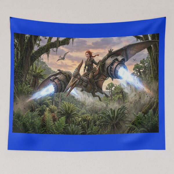 Item preview, pterodactyl fantasy designed and sold by GAWPAWshop.