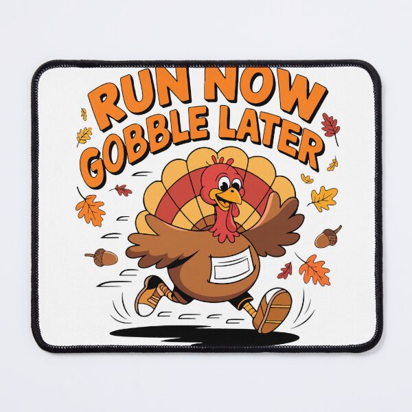 Artikelvorschau, Run Now Gobble Later Turkey Trot Race Run 2024 Thanksgiving Performance T-Shirt entworfen und verkauft von Atros.