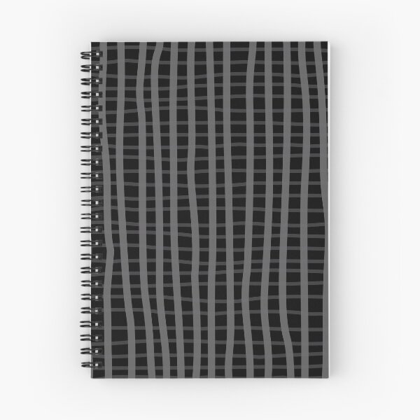 Item preview, Gray Hand-Drawn Grid — Gothic Line Art Pattern designed and sold by dfly-creations.