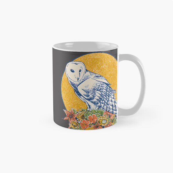 Item preview, Vintage Style Owl with Floral Design Inspired by Trampled by Turtles designed and sold by grahambra.