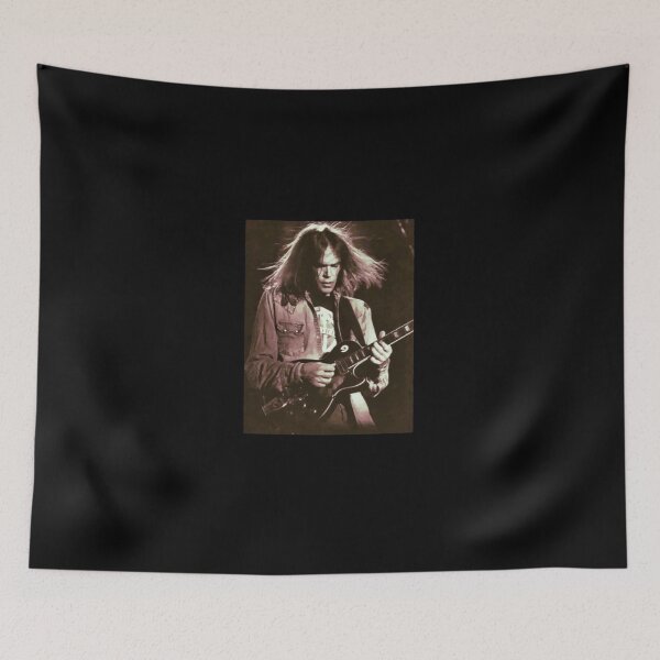 Item preview, Vintage Rock Musician Electric Guitar Sepia Poster designed and sold by GuillHagenes53.
